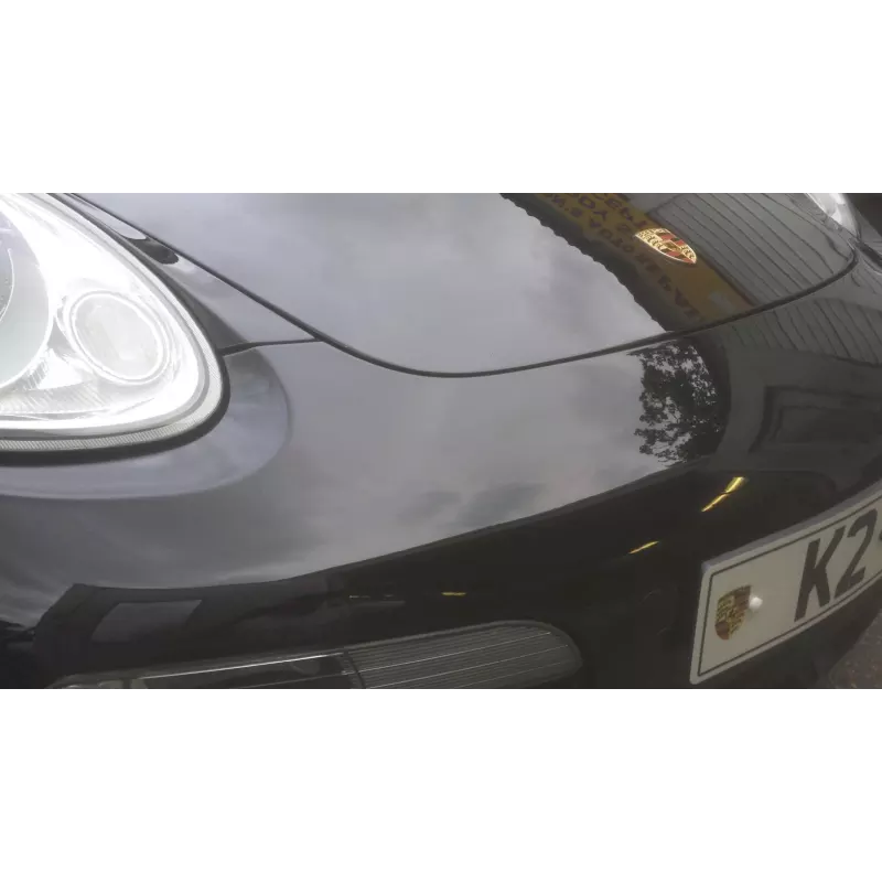 Porsche bonnet after repair